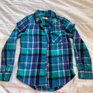 Girls long Sleeve Flannel type shirt